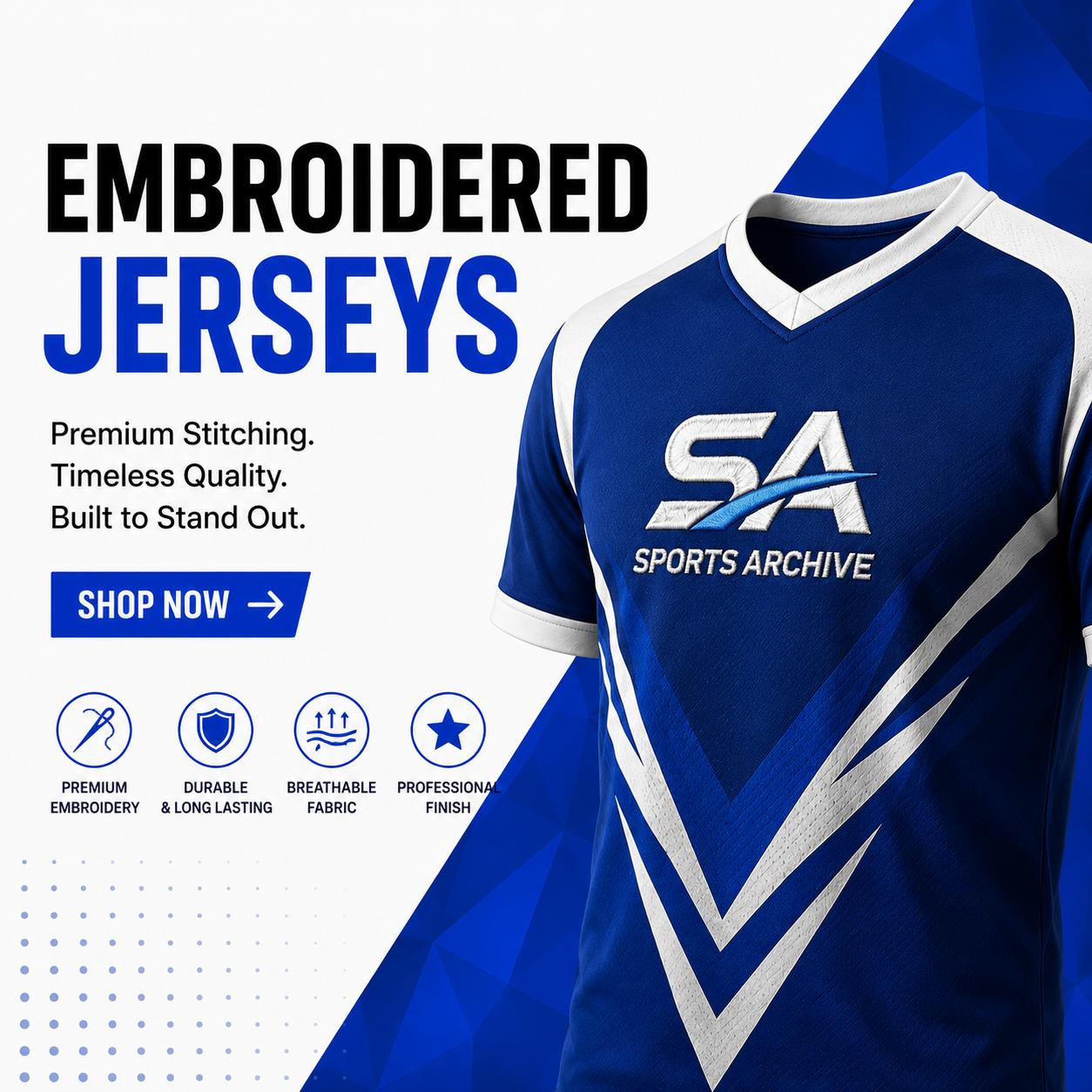Embroidered Jersey