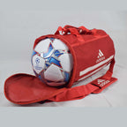 Ads Duffle bag With Shoe Compartment Red & Black - 18 inches