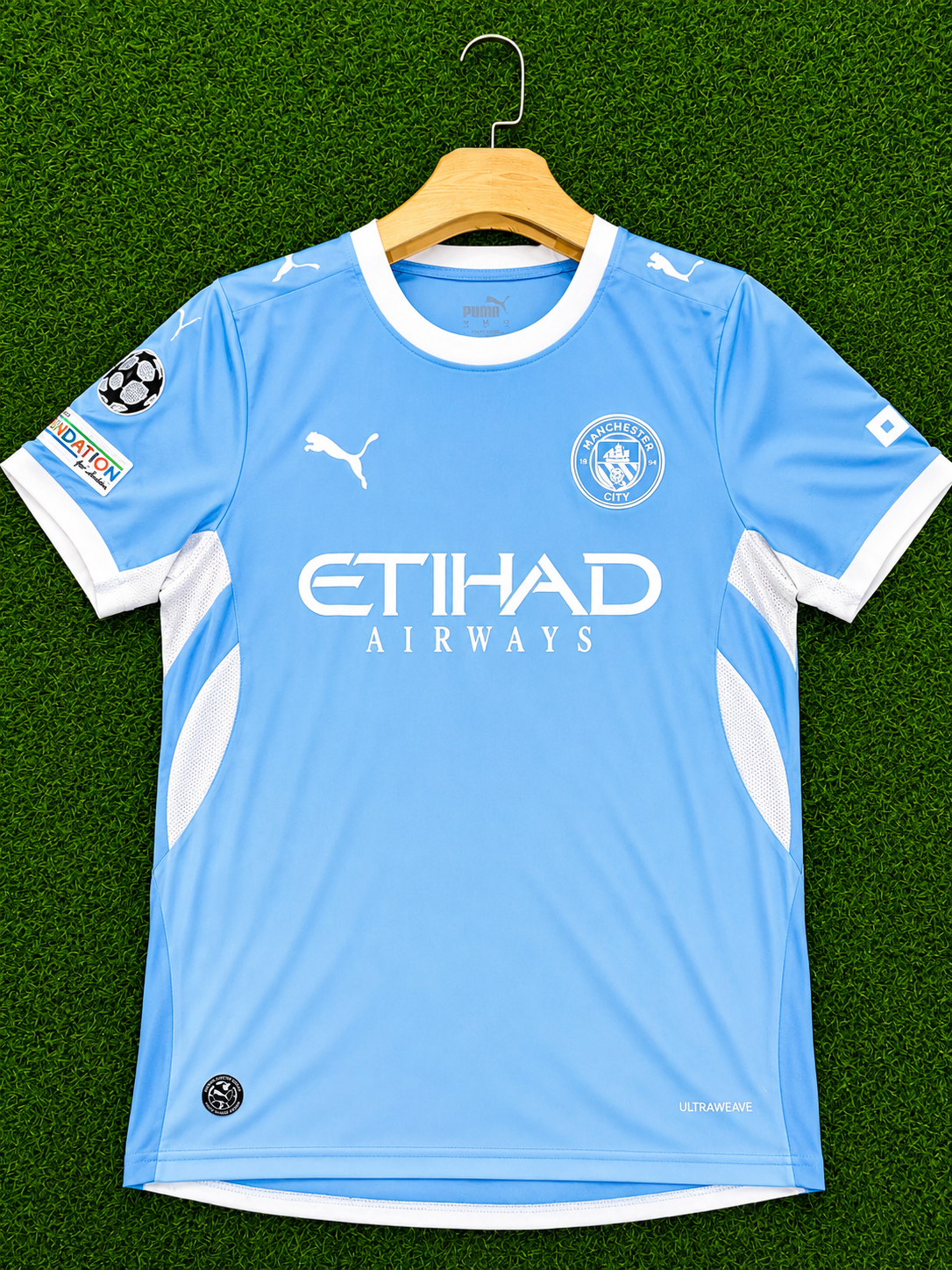Manchester City Home Kit 2026/27 – TPU Logo