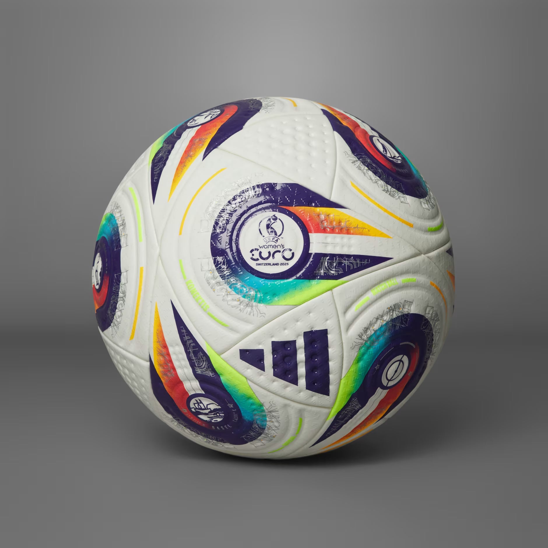 Adidas Women's Euro 2025 Konektis Training Football - Size 5