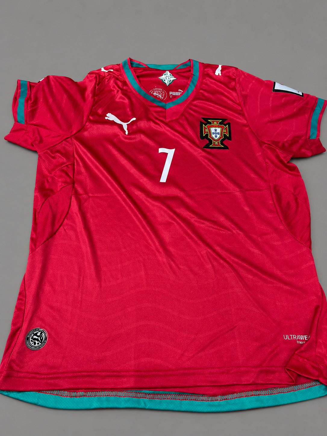 Portugal - Embroidered World Cup Home Jersey
