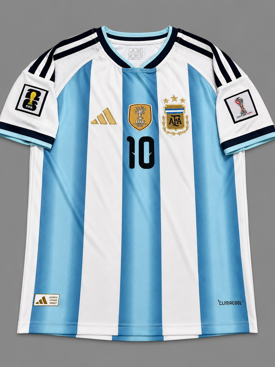 Argentina - Embroidered World Cup Home Jersey
