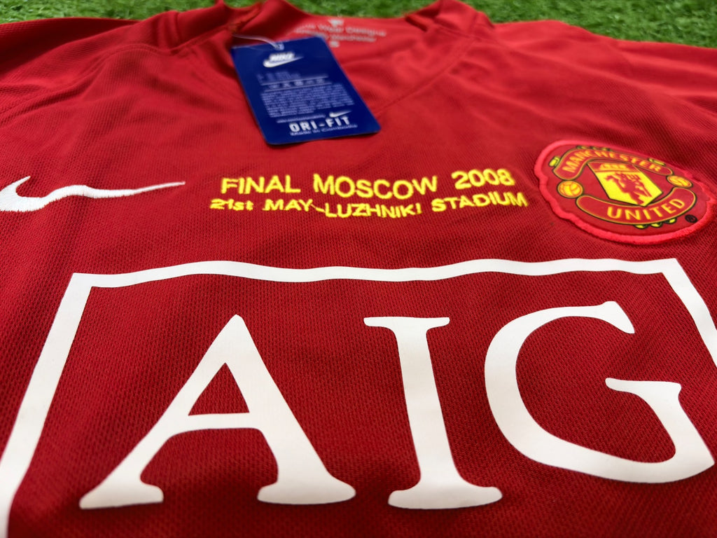 Manchester United Retro 2008 Home Kit – Moscow Final Edition