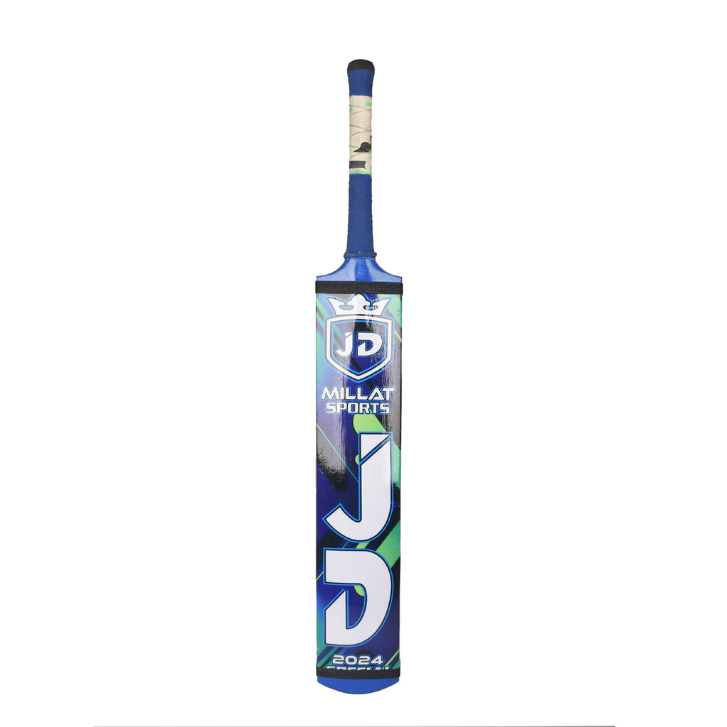 JD Cricket Tapeball Bat- Millat Sports Srilankan Coconut Wood