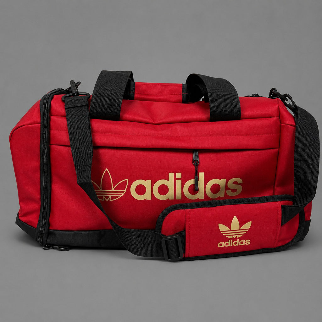 Ads Trefoil Duffel bag 22 Inch - Red