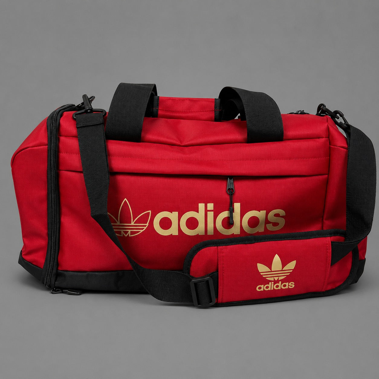 Ads Trefoil Duffel bag 22 Inch - Red