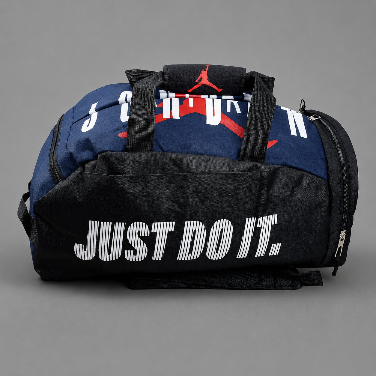 Jordan 2 in 1 Backpack & Duffel Bag - Blue n Black