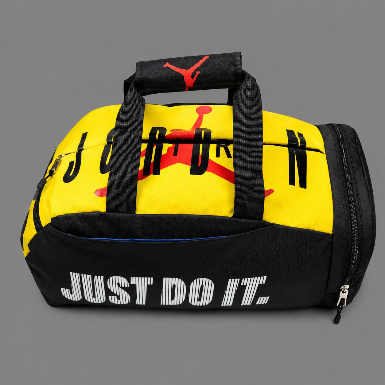 Jordan 2 in 1 Backpack & Duffel Bag - Yellow n Black
