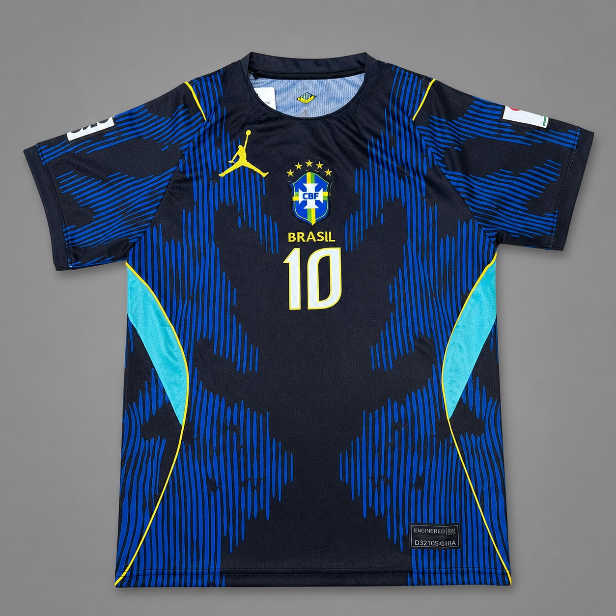 Brazil - Embroidered World Cup Away Jersey