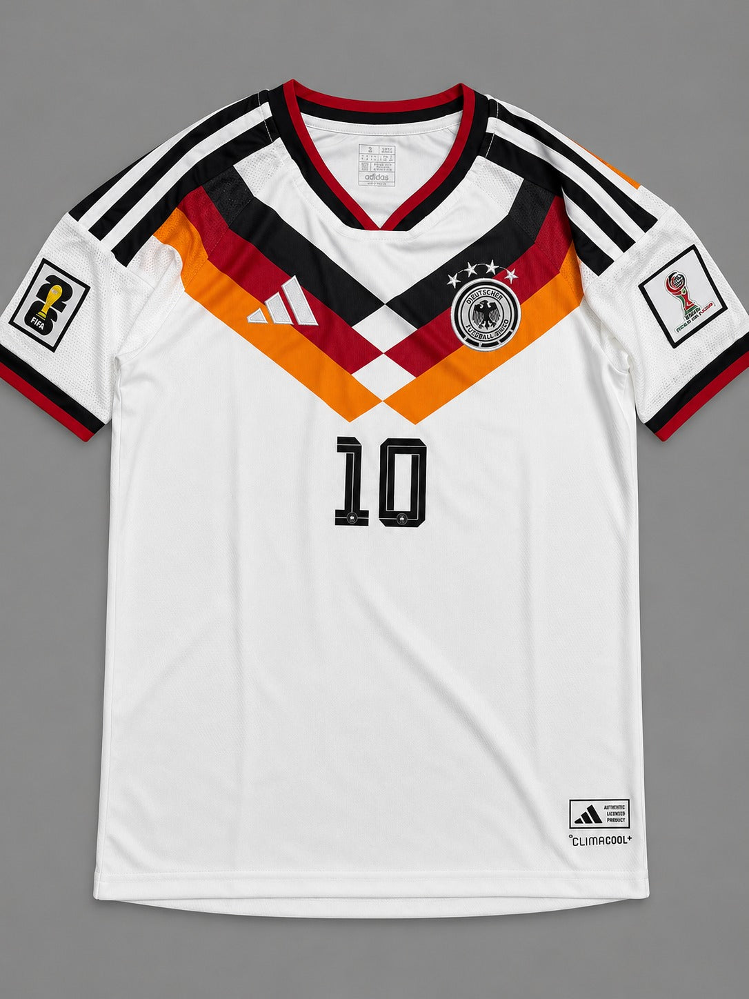 Germany - Embroidered World Cup Home Jersey