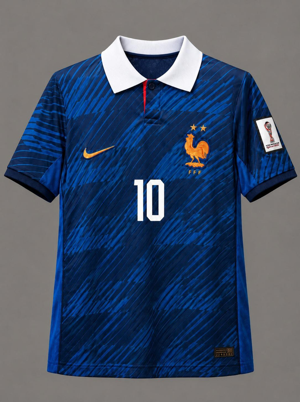 France - Embroidered World Cup Home Jersey
