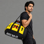 Jordan 2 in 1 Backpack & Duffel Bag - Yellow n Black