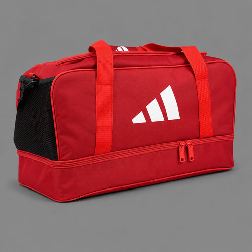 Ads Tiro League Duffle Bag With Shoe Compartment - Full Red