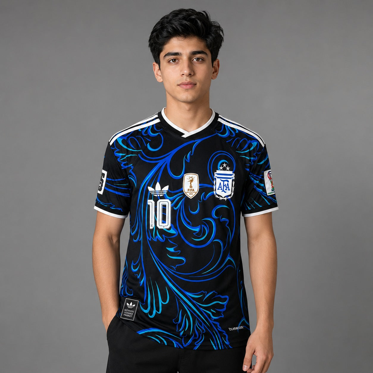Argentina - Embroidered World Cup Away Jersey