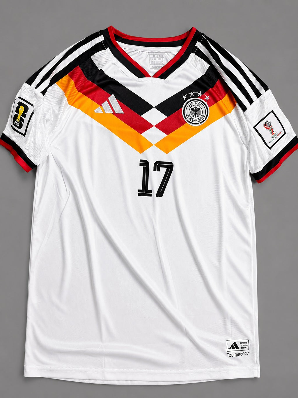 Germany - Embroidered World Cup Home Jersey