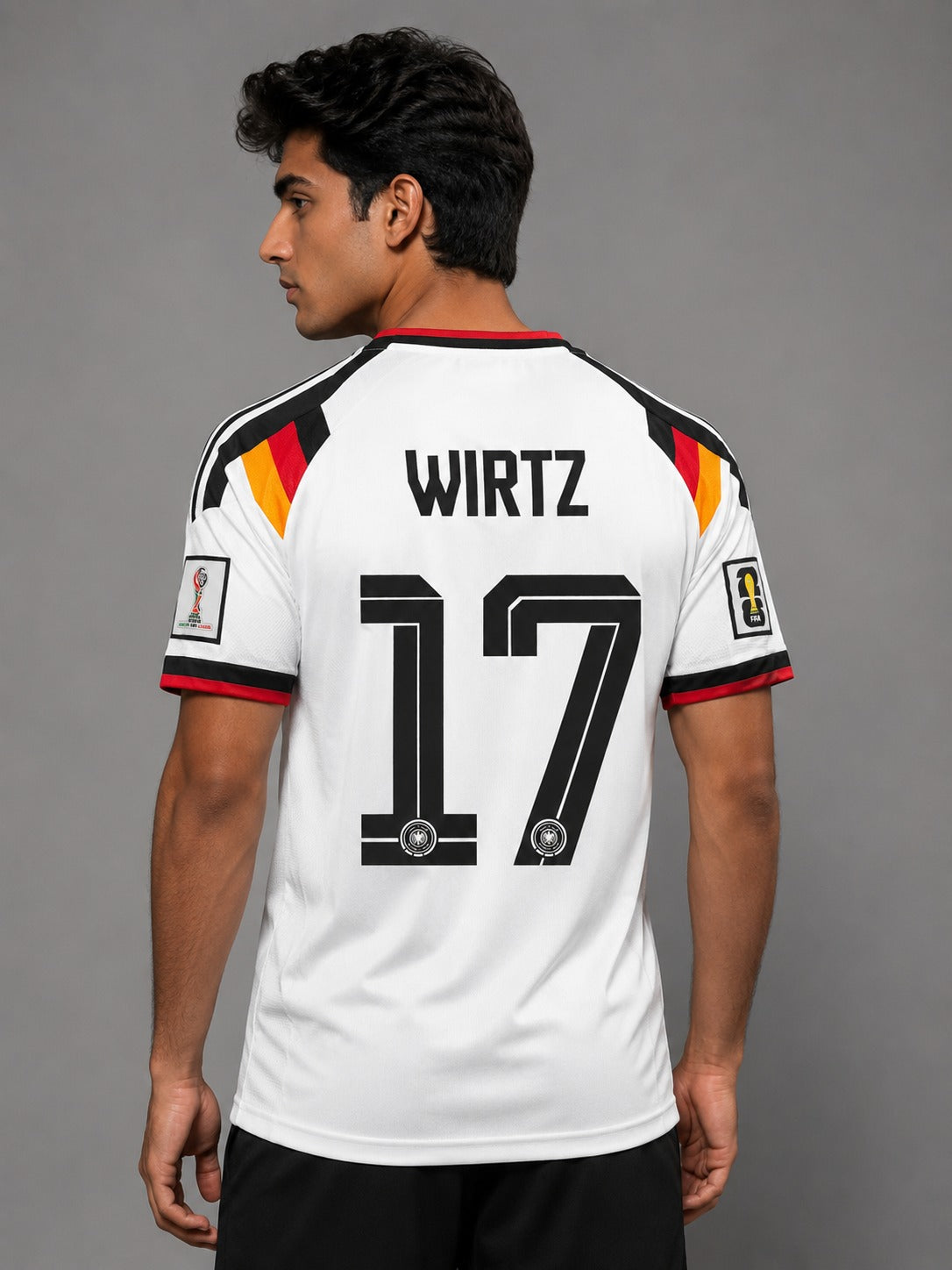Germany - Embroidered World Cup Home Jersey
