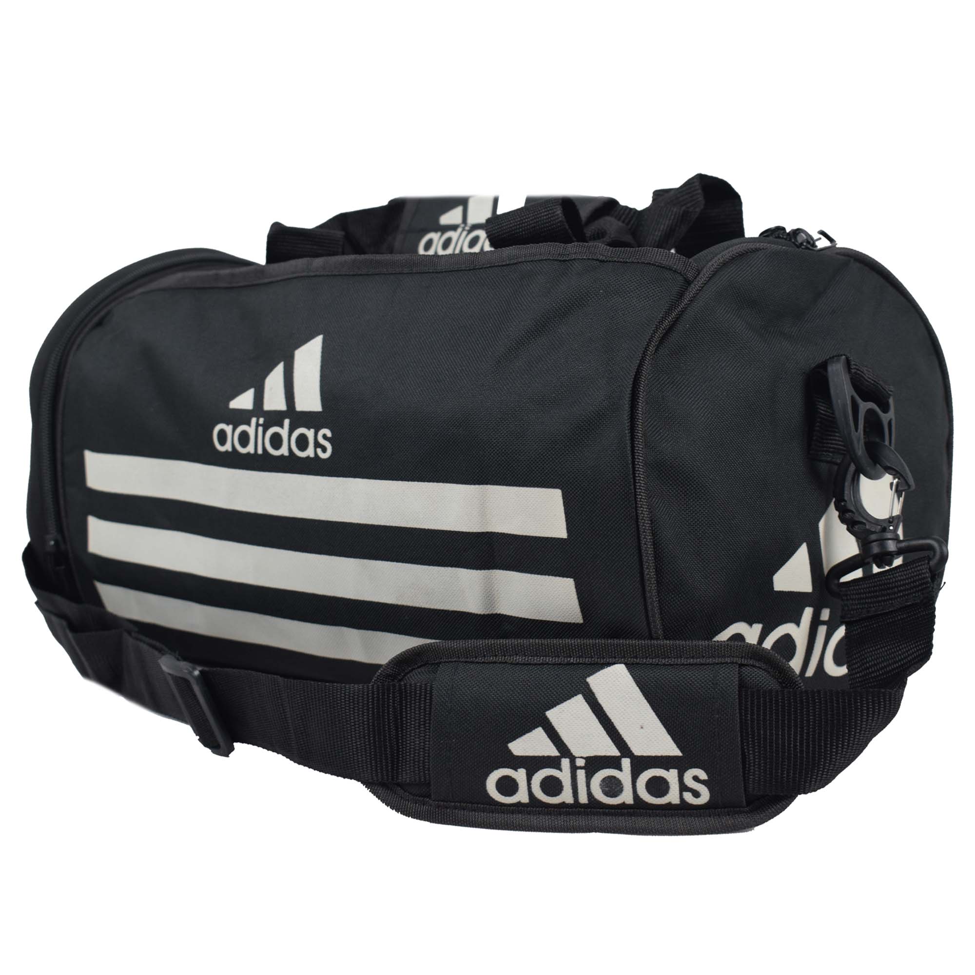 Ads Duffle bag With Shoe Compartment Red & Black - 18 inches