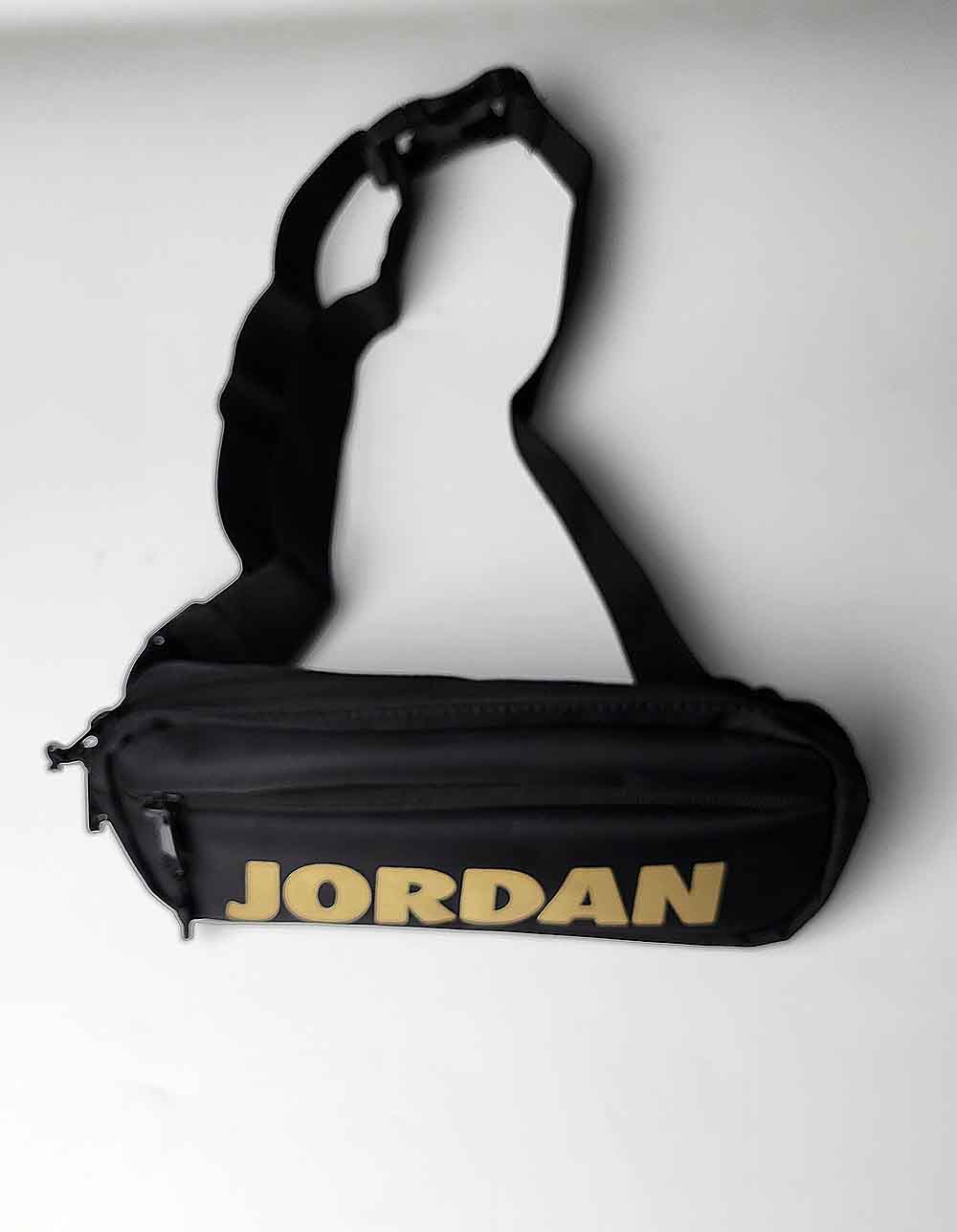 Jordan Waist & Cross Body Bag - Blue and Black