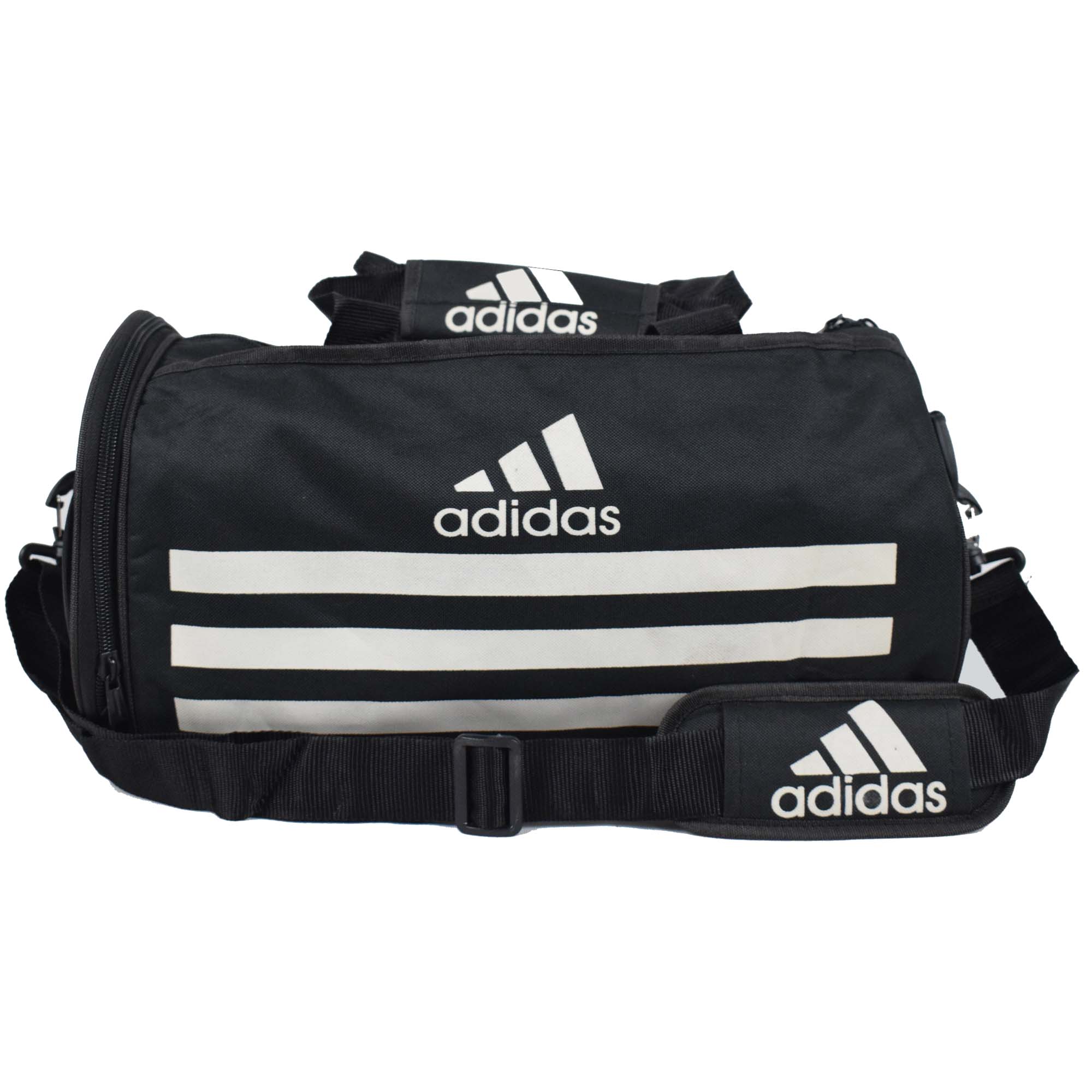 Ads Duffle bag With Shoe Compartment Red & Black - 18 inches