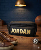 Jordan Waist & Cross Body Bag - Blue and Black