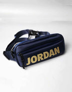 Jordan Waist & Cross Body Bag - Blue and Black