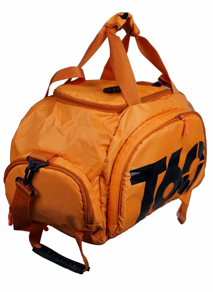 T60 Backpack 2 in 1 with Shoe Compartment - Orange