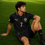 Portugal 2026 Black Football Jersey – Ronaldo #7