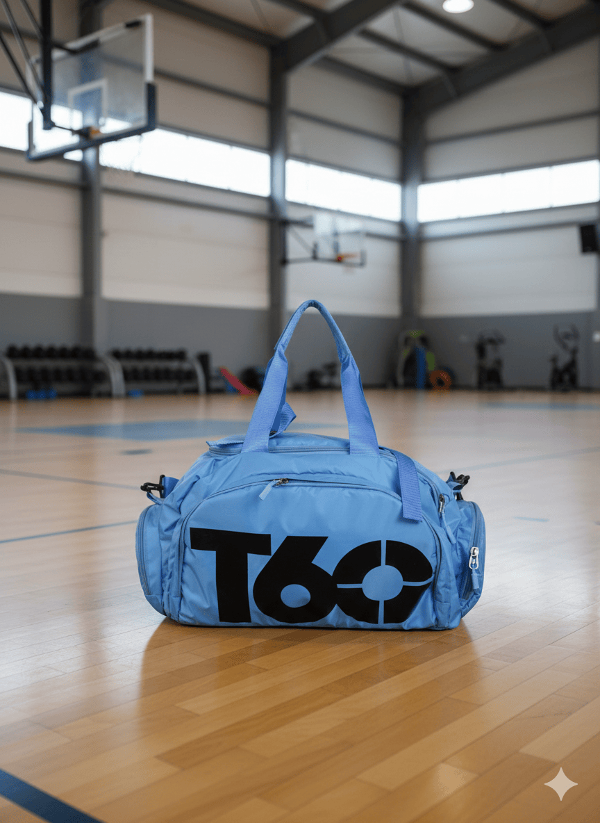 T60 Backpack 2 in 1 with Shoe Compartment - Blue